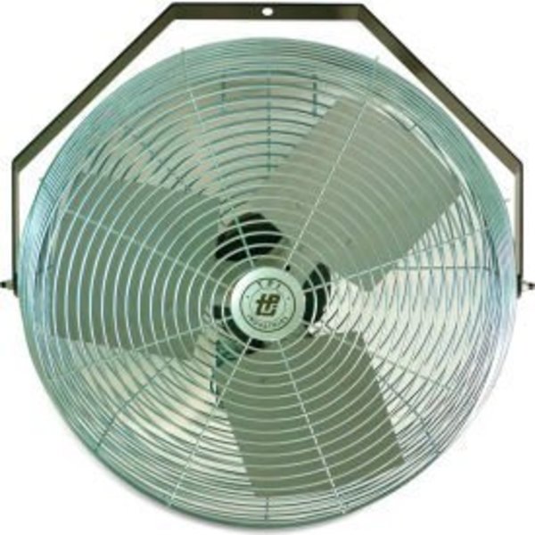 Tpi Industrial TPI 18" Industrial Workstation Wall Mount Fan, 2,500 CFM, 1/8 HP U18TE